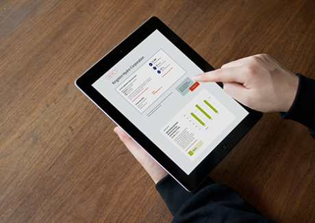 Electricity utility performance dashboard