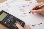 Reviewing Bill Photo