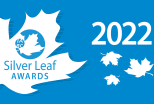 silver leaf award graphic